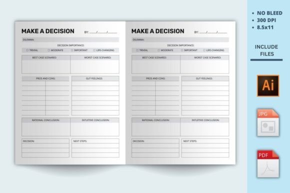 Download Decision Making Logbook Kdp Interior - Logbook Collection