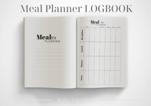 Download Meal Planner LOGBOOK - Logbook Collection