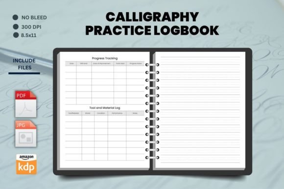 Download Calligraphy Practice Logbook - Logbook Collection