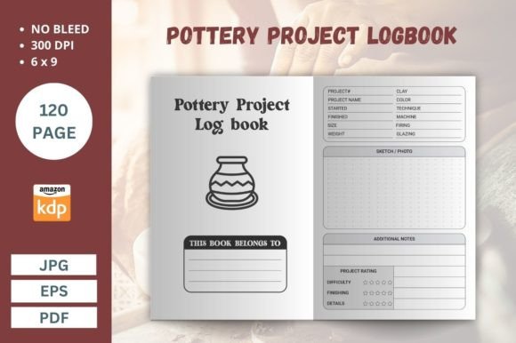 Download Pottery Project Logbook Kdp Interior - Logbook Collection