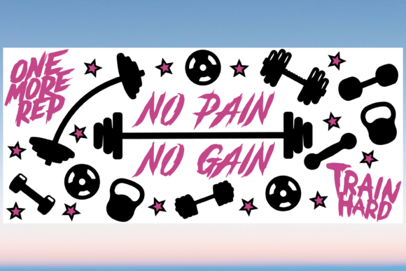 Download Fitness Exercise Gym Libbey Wrap SVG - Premium Resources