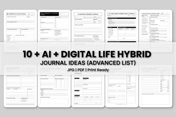 Download AI Logbook Bundle KDP Interior - Logbook Collection