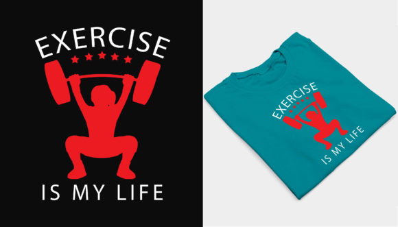 Download Exercise T-shirt Design - Premium Bundle